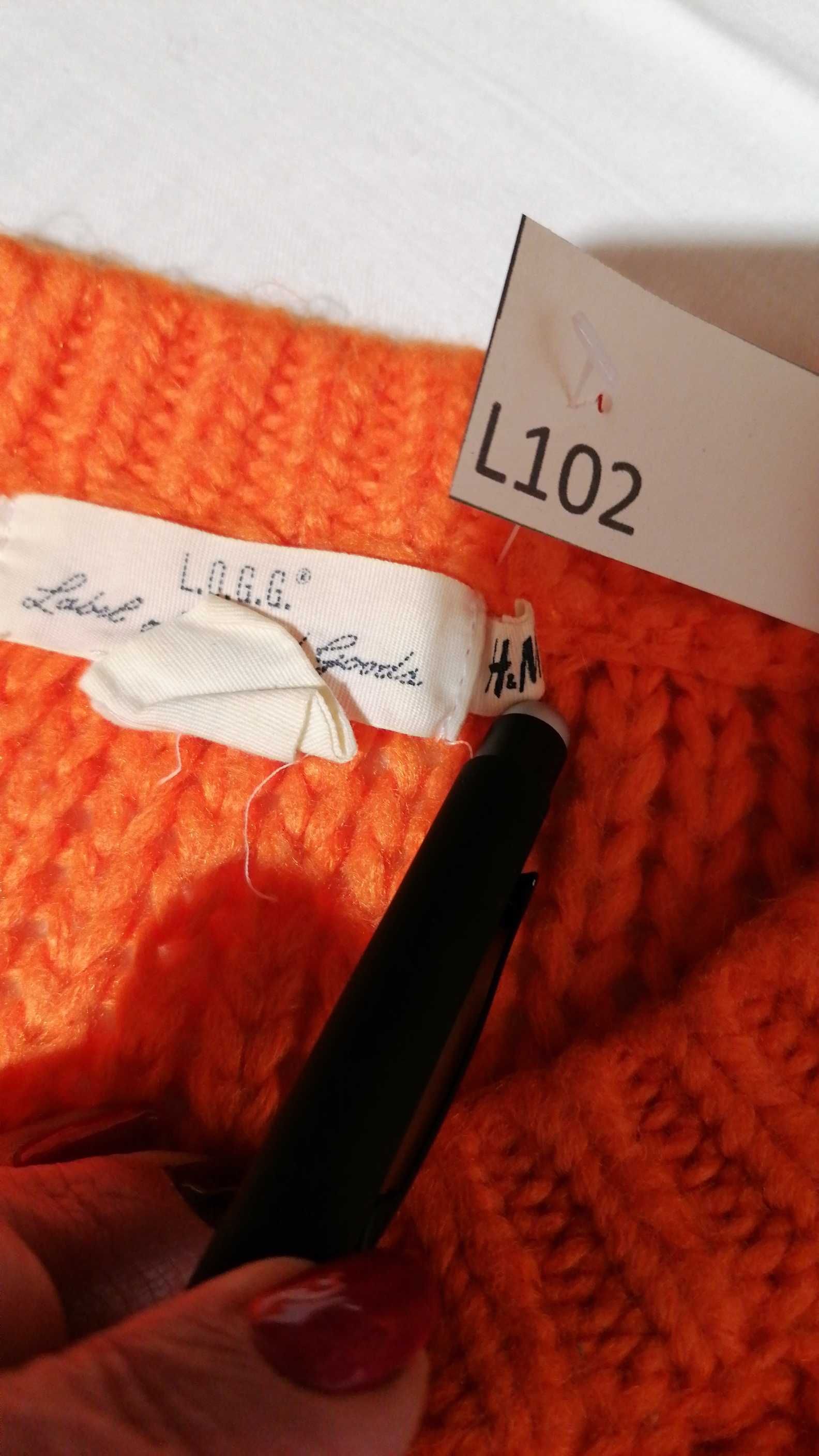 L/102 Sweter ażurowy H&M  r. S