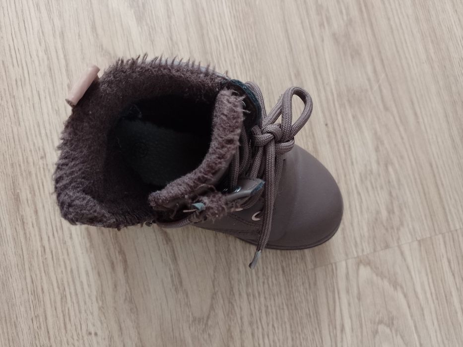 Trapery kozaki ocieplane