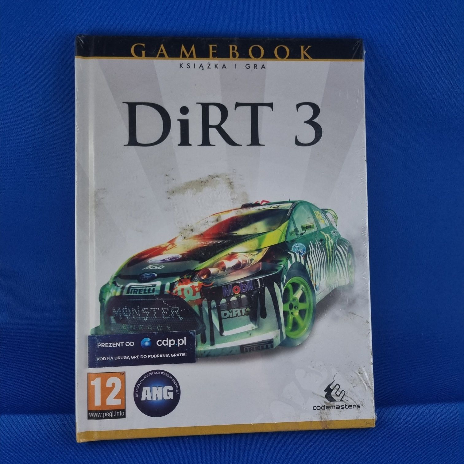 Dirt 3  Gamebook Książka i Gra PC Folia