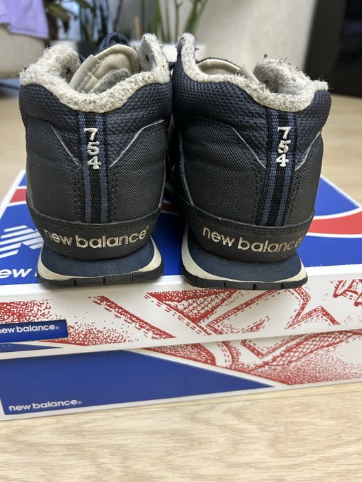 Чоловічі зимові черевики р.44 низькі New Balance 754