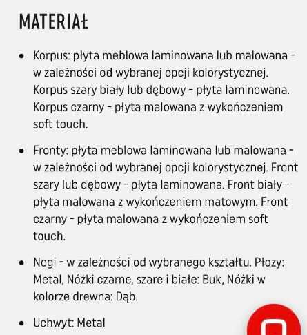 Szafa dwu drzwiowa - VOX