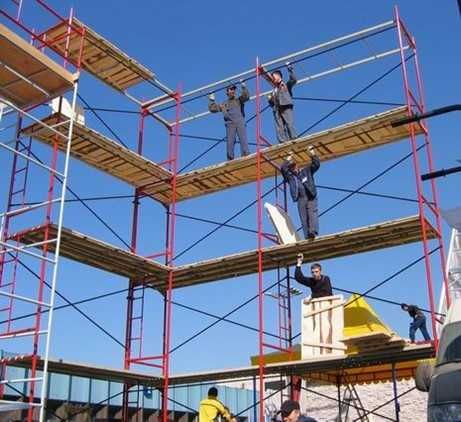 Риштування будівельне. Леса строительные. Вишка тура. Риштовка. Ліса