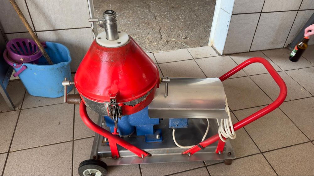 Wirówka do mleka separator z falownikiem