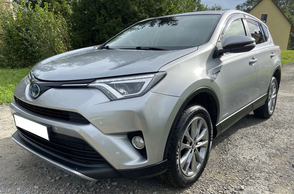 Toyota RAV4 2.5 Hybryda Automat El.Klapa Kamera KeyLess AsystaToru Świateł Deszczu