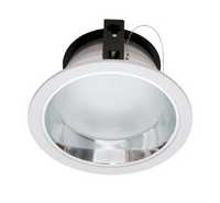 Oprawy oświetleniowe podtynkowa typu downlight IP44 + źródła 2x26W