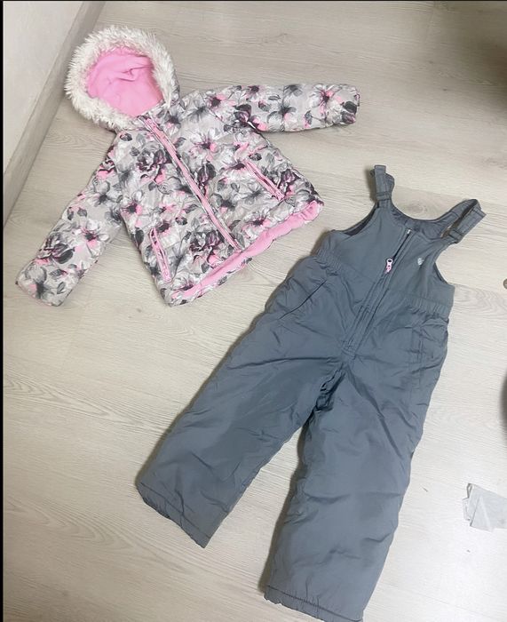 Oshkosh bgosh зимовий Костюм /комбінезон куртка+штани 4р