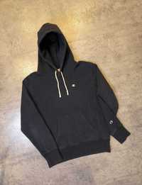 Bluza z Kapturem Hoodie Champion Małe Logo Reverse Weave RW