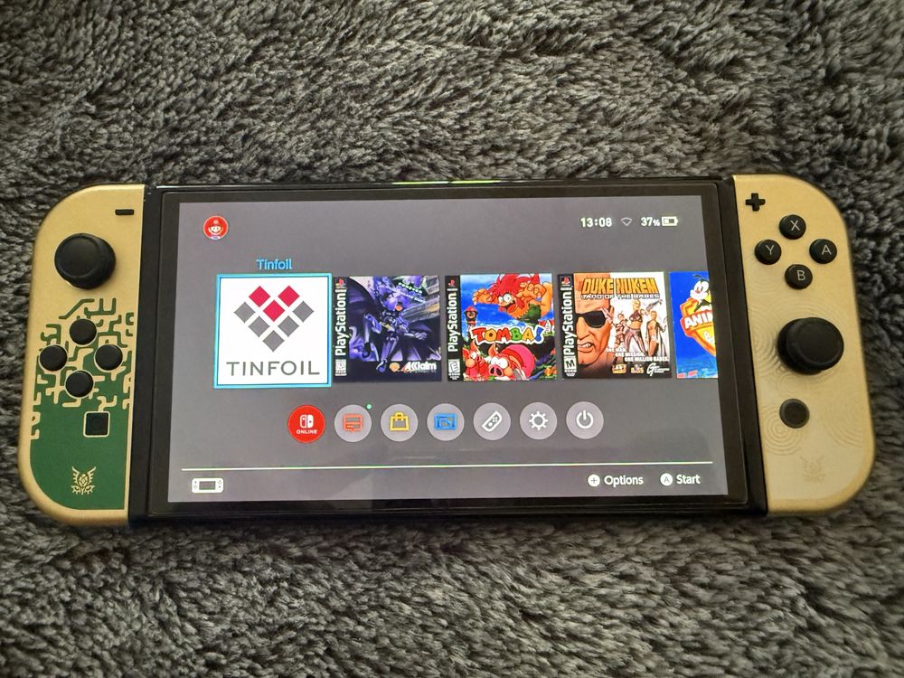 Nintendo Switch Oled V2 | PicoFly | Zelda Edition | Full Zestaw