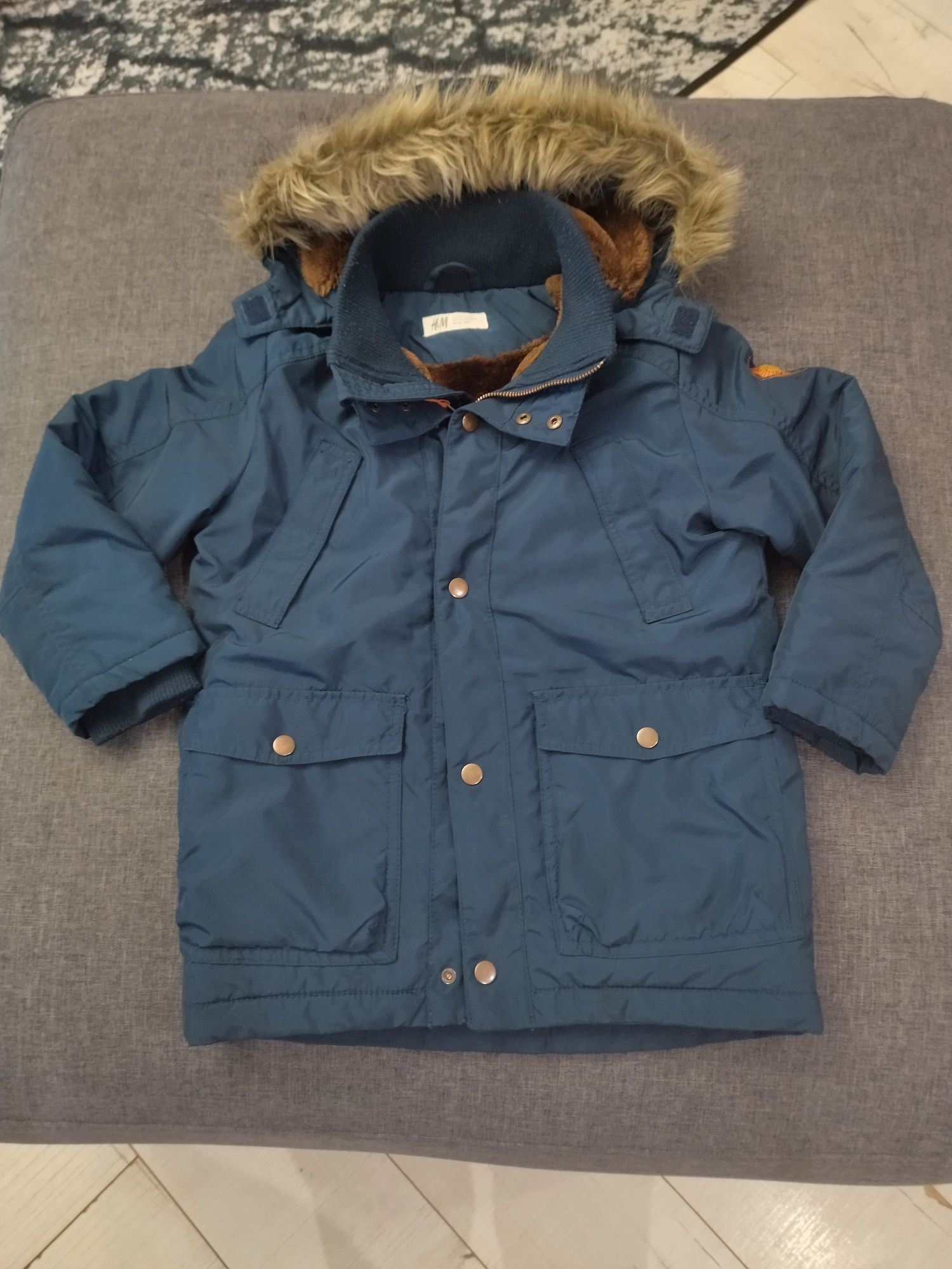 Kurtka zimowa H&M roz.122 dla chlopca