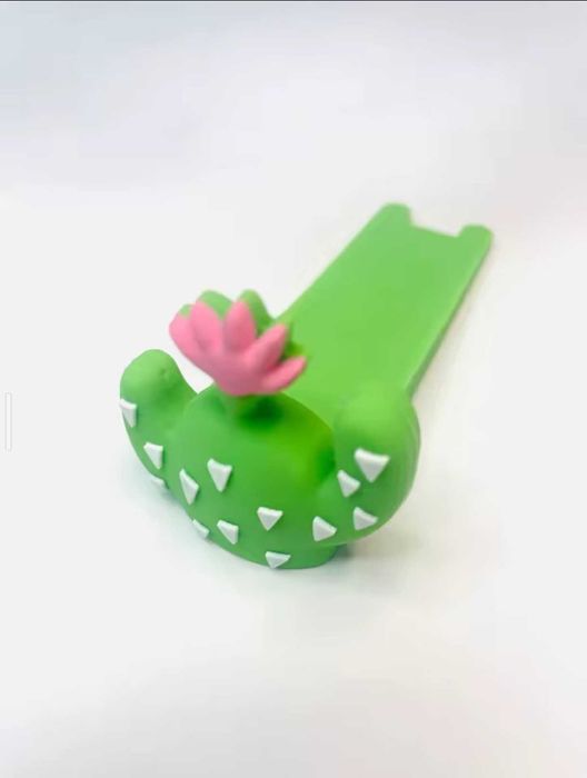 Stoper sylikonowy blokada pod drzwi kaktus