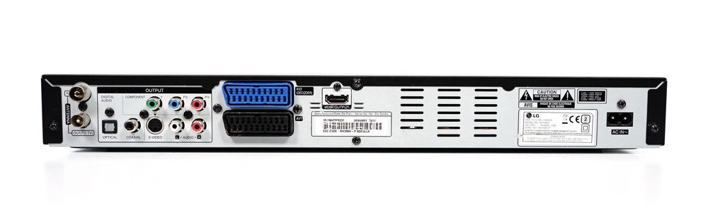 Nagrywarka DVD LG RH398H HDD 250GB DivX USB polskie MENU PL hdmi