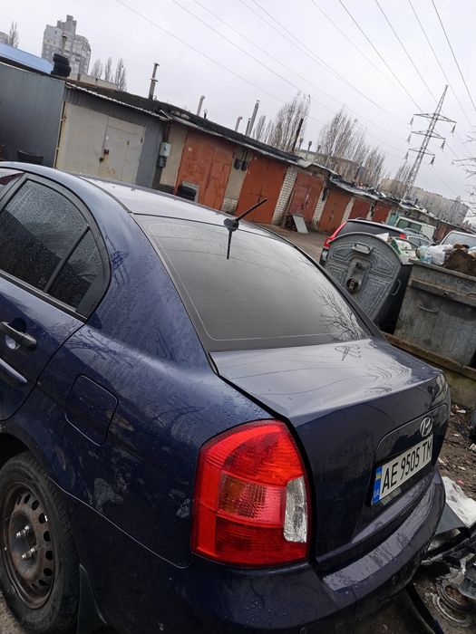 Разборка шрот Hyundai Accent MC 2008 двигатель АКПП стоп фара блок abs