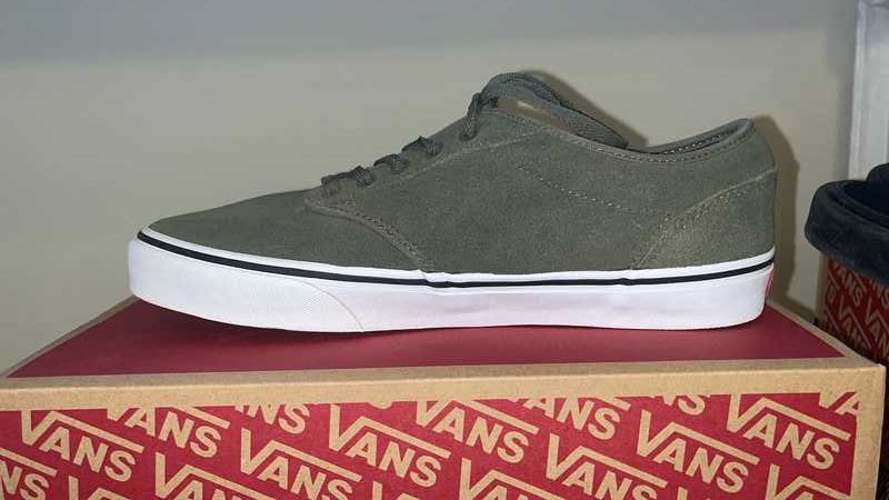 Vans awood Zielone