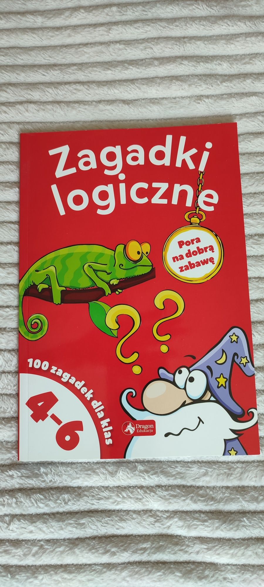 Książka Zabawy logiczne 100 zagadek dla klas 4-6 
Książka Zabawy logic