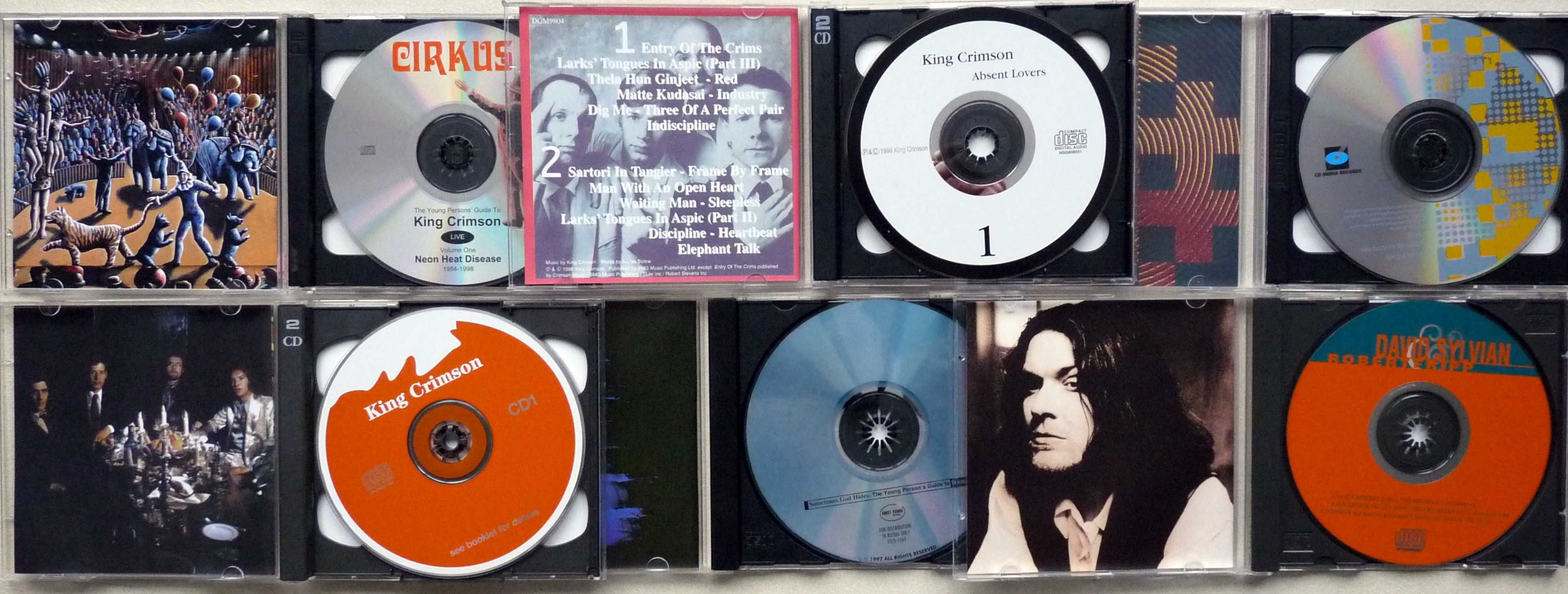 King Crimson на CD