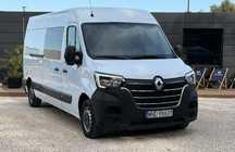 Renault Master  L3H2 2.3 dCi 135 E6! Salon Polska ! 7 os.! Brygadówka ! HAK!