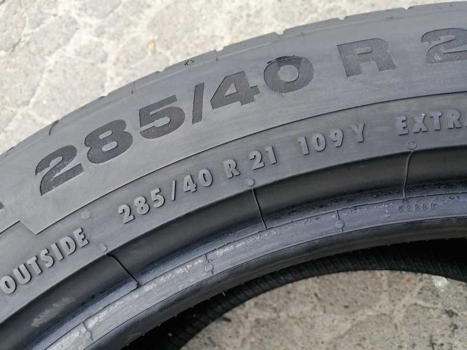 Continental ContiSportContact 5 285/40R21 109Y шини бу літо 2 штуки