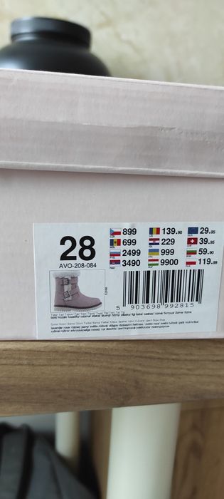 Kozaki, buty zimowe r.28 CCC Nelli blue