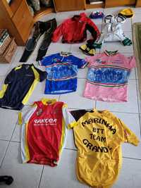 Roupa para ciclistas(tudo)