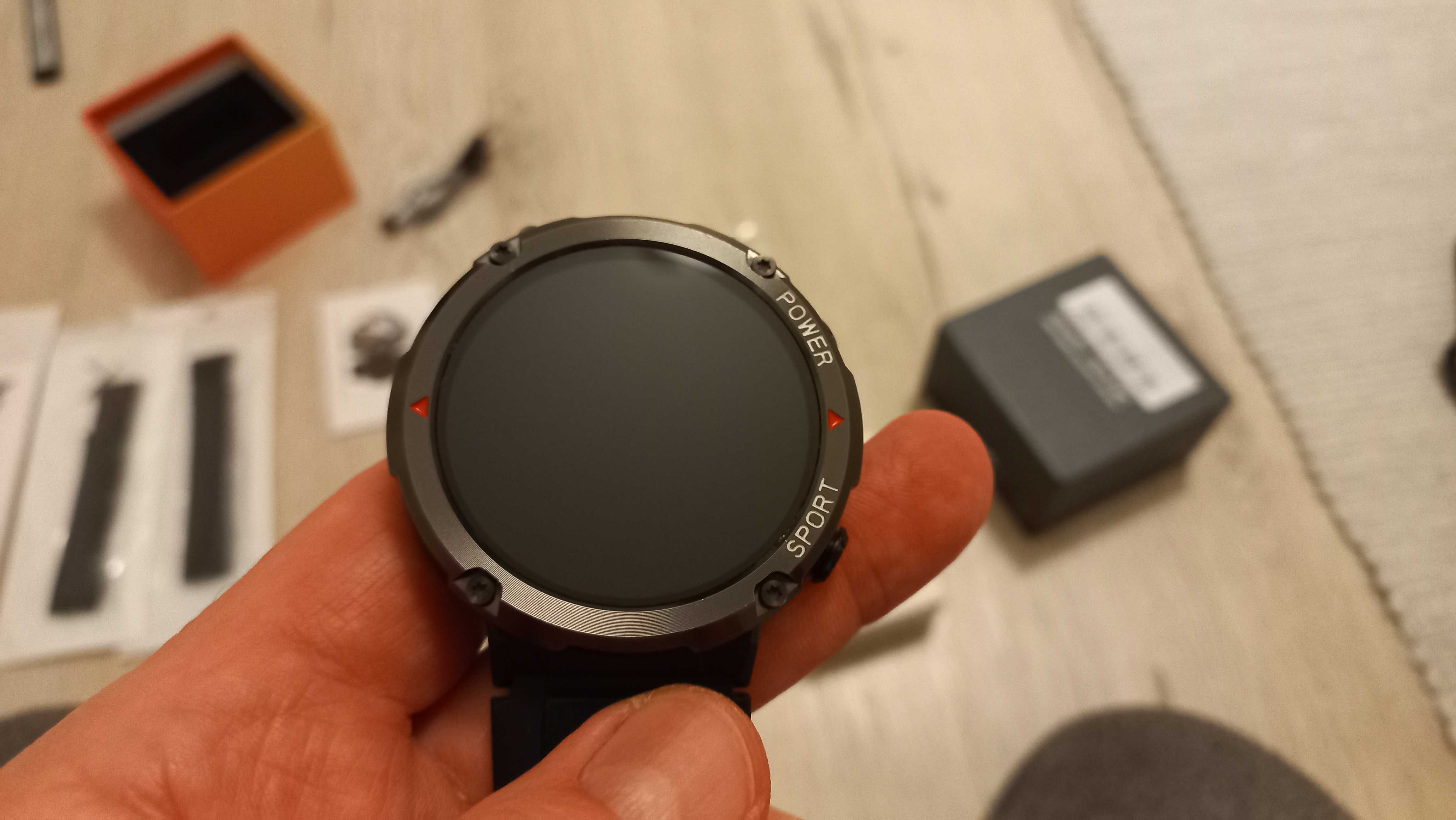 Smartwatch Liege bateria 600 mAh AMOLED 1,6 cala