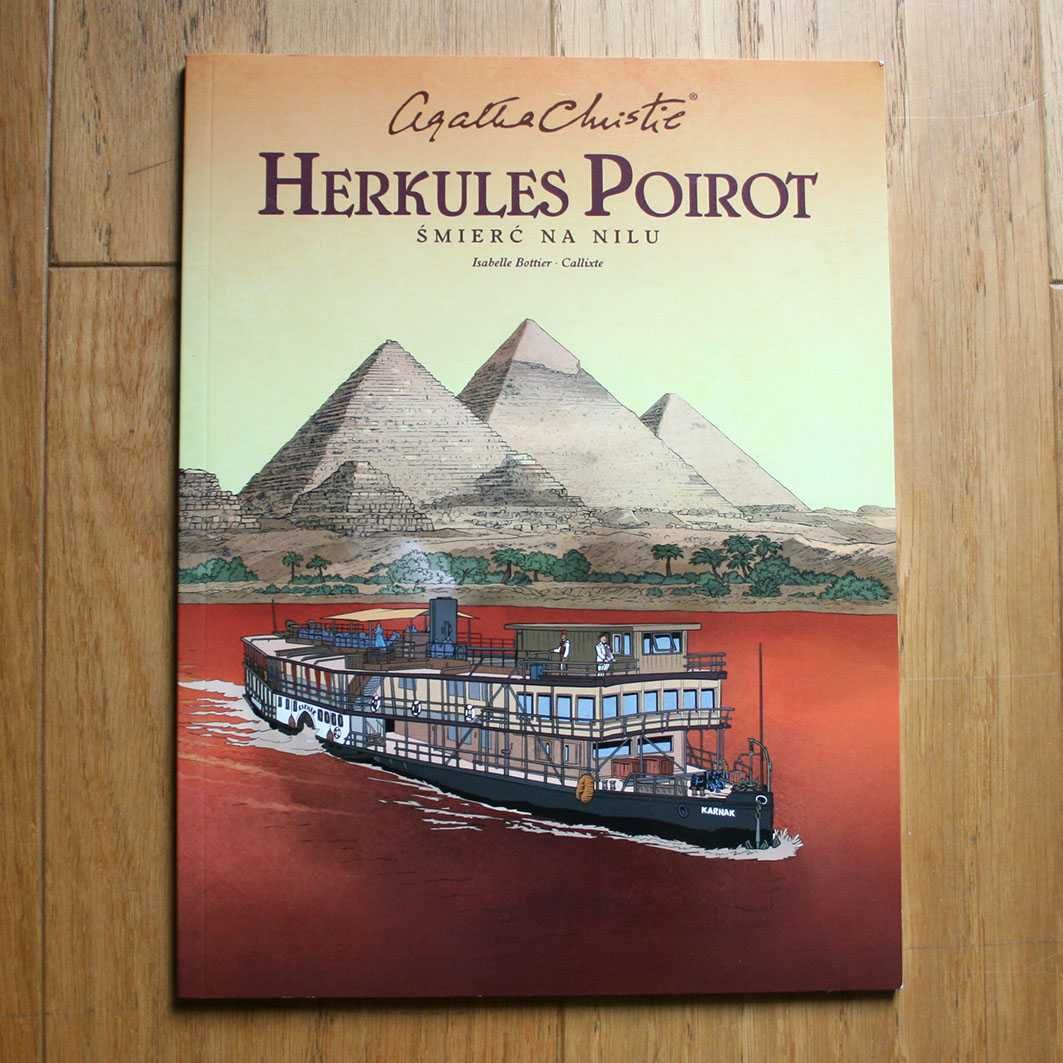 Komiks. Śmierć na Nilu. Seria Agatha Christie. Herkules Poirot