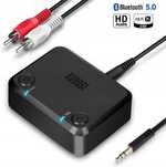 August MR270 HD Dwukanałowy transmiter nadajnik Bluetooth 5.0 aptX LL