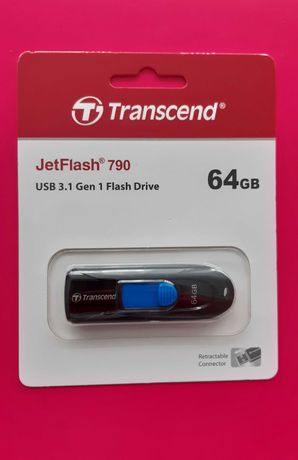 Nowy Pendrive 64Gb USB 3.1 Gen. Transcend JetFlash