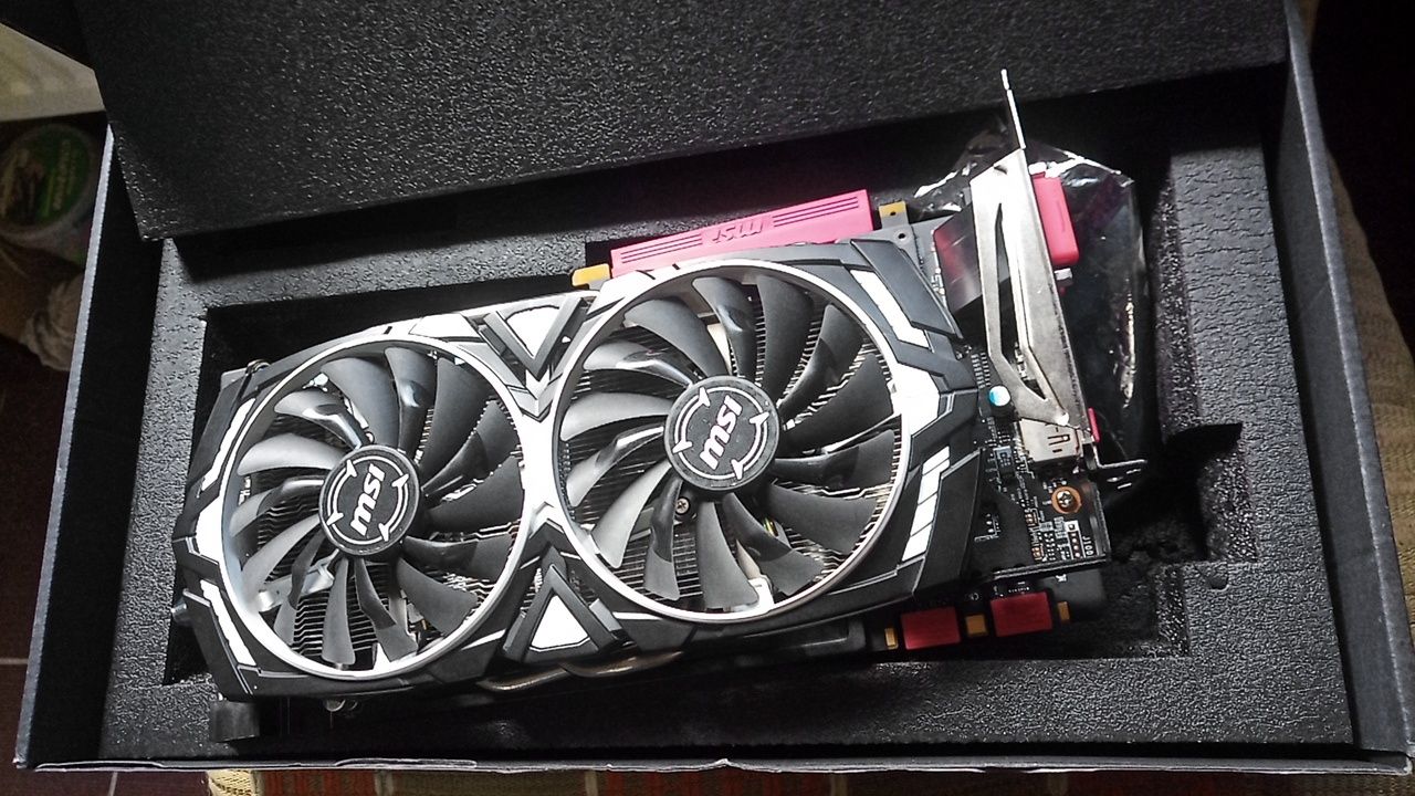 MSI GTX 1070 armor 8gb oc