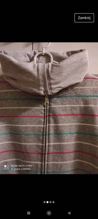 Bluza dla dziewczynki lekko ciepła