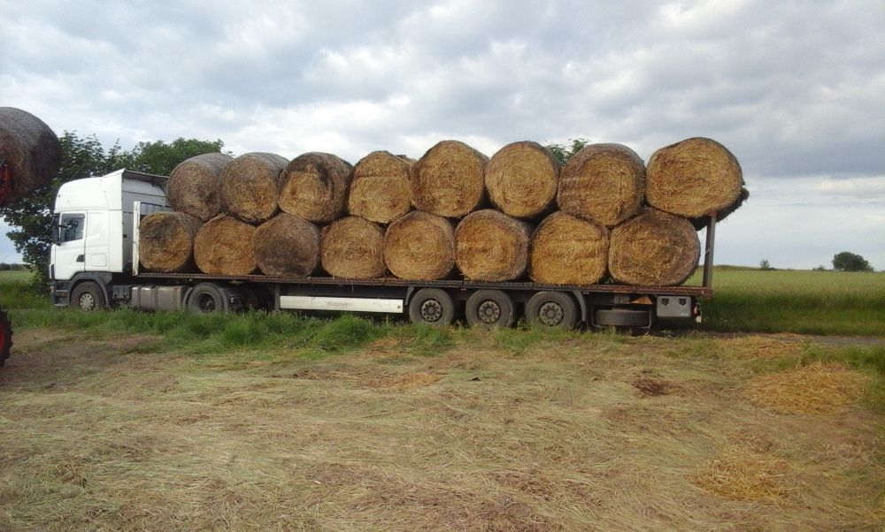Transport 25 ton słoma ,siano ,baloty, firana, platforma,wanna