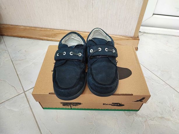 Замшеві мокасини (туфлі) для хлопчика 7-8 р., 32 розмір, Bartek