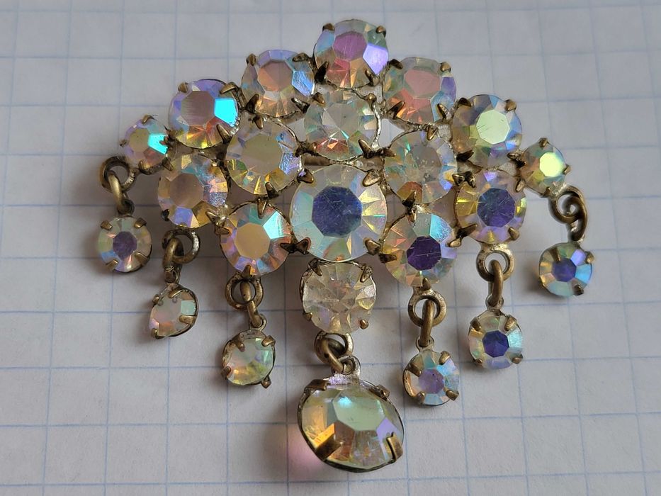 Брошь, Чехословакия, Винтаж, 1002. т2