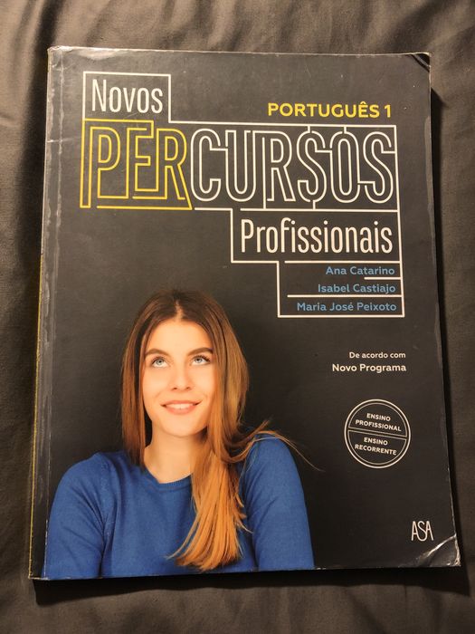 Livros Português (Novos percursos, ensino profissional)