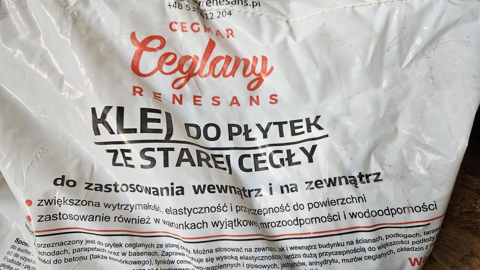 Płytki ze starej 100 letniej cegły / stara cegła / cegła dekoracyjna