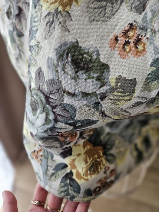 Wyjatkowa Kamizelka damska Rozmiar xL/ L Bawełna Grubsza Floral Print