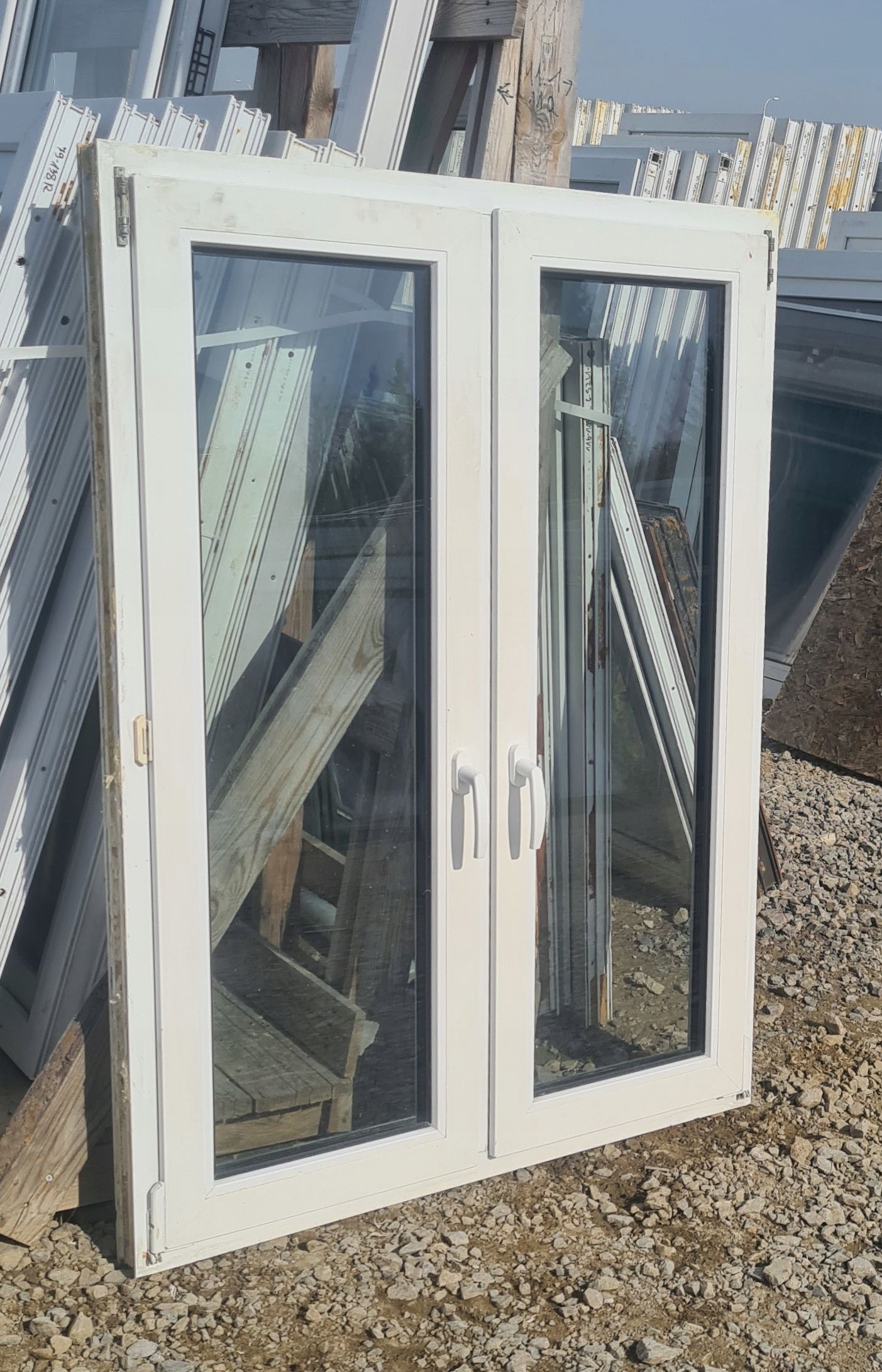 OKNA Używane 108x140 OKNO KacprzaK Plastikowe PCV Lider Okna OLX