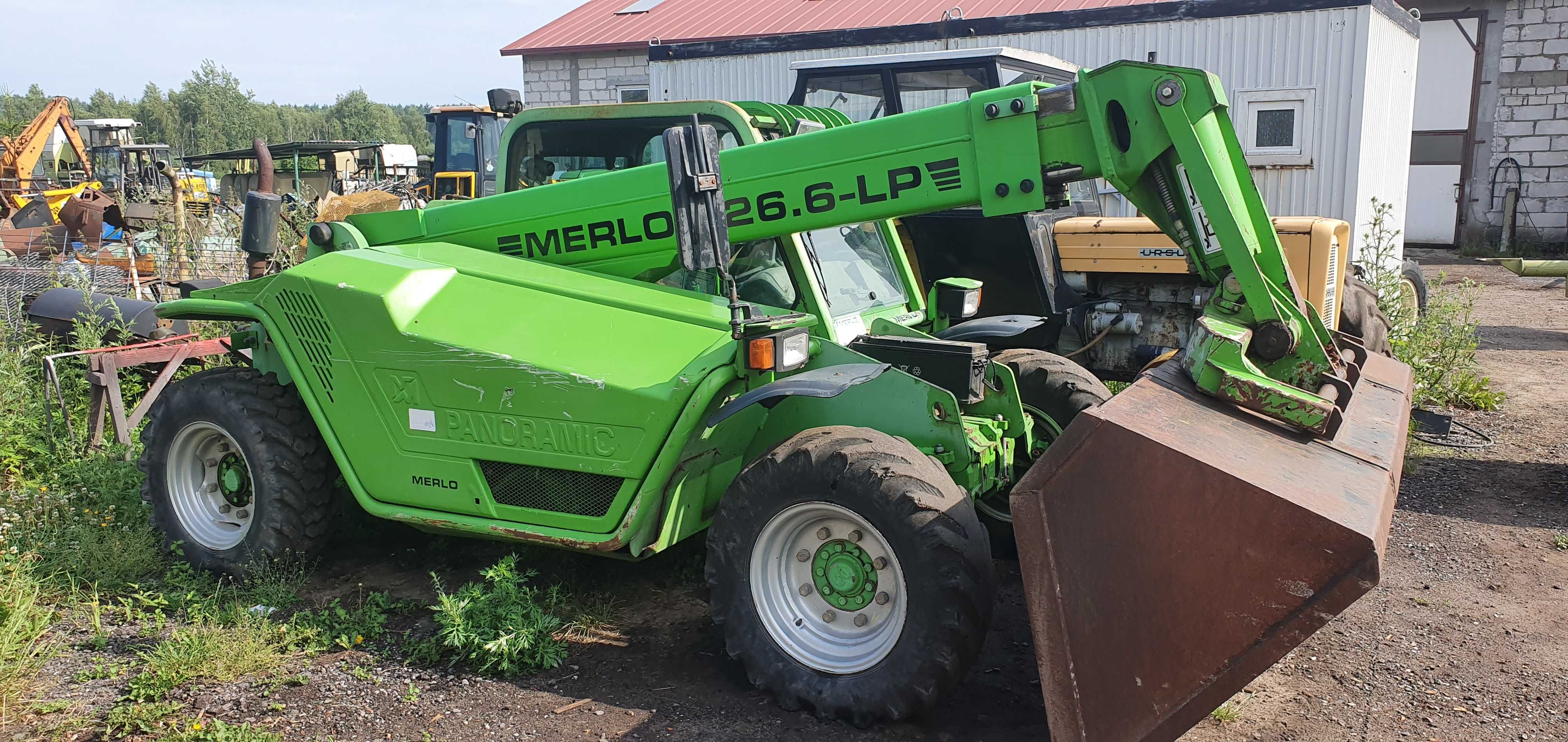 Ładowarka teleskopowa Merlo 26.6 Manitou JCB407 JCB 530/70 Case 531/70