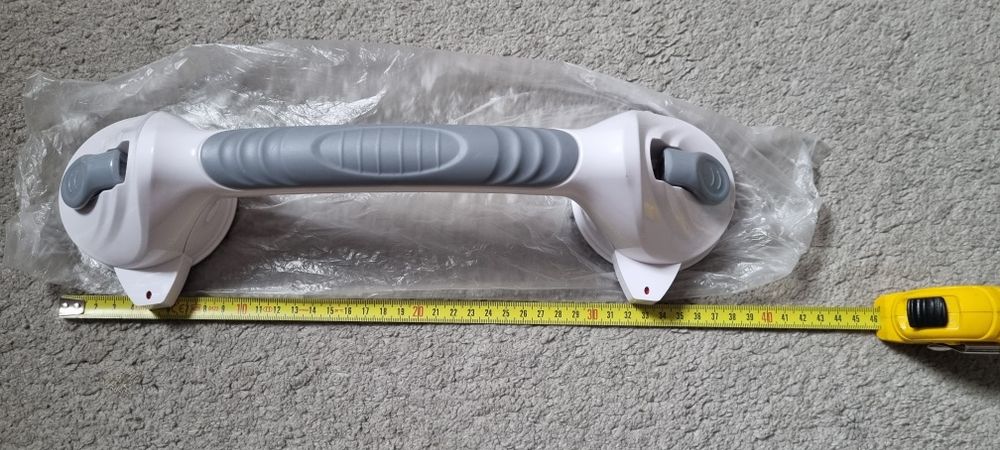 Uchwyt Łazienkowy dodatkowy ścienny poręcz przyssawki do wanny pod pry