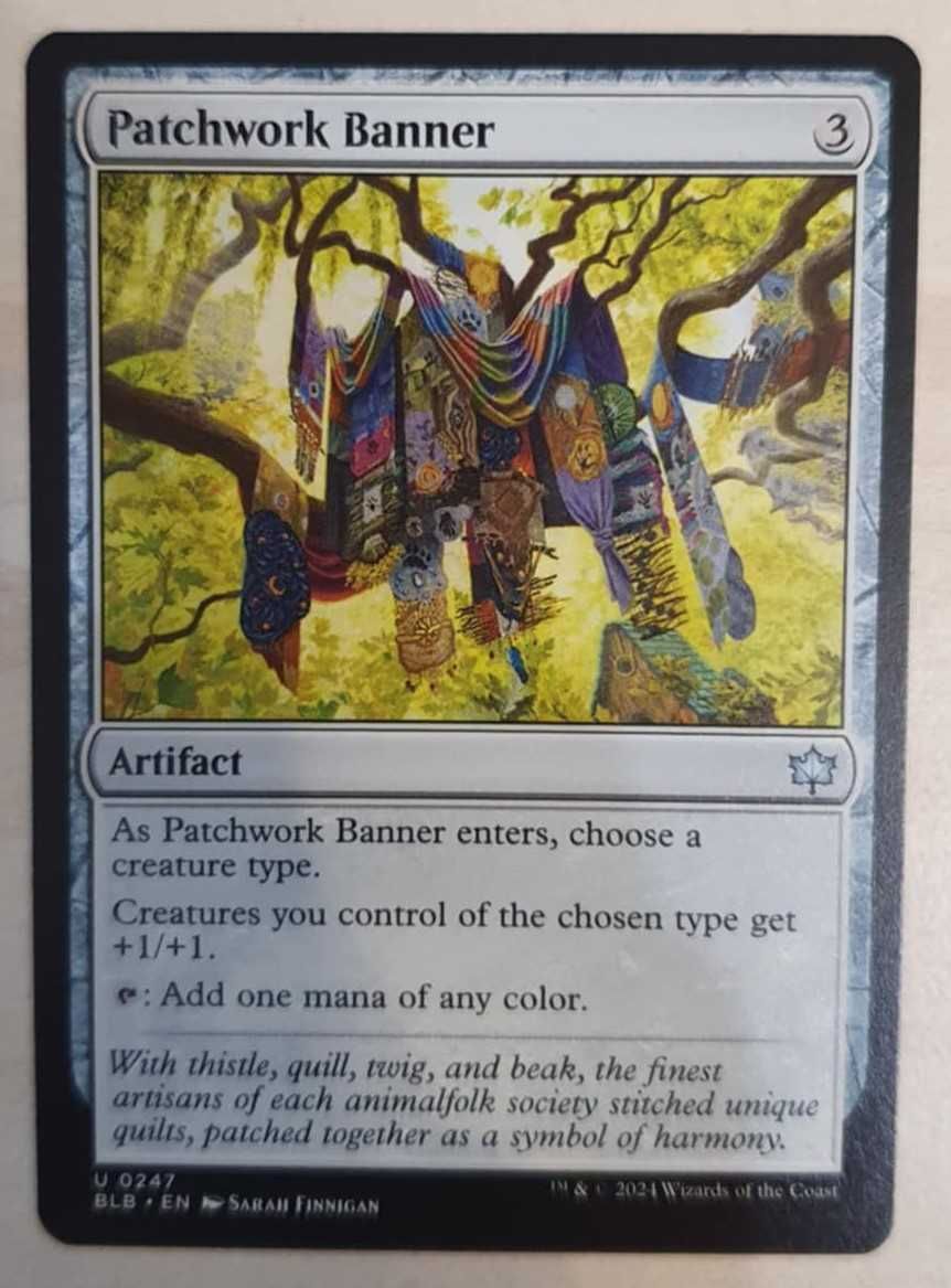 MtG Magic the Gathering Patchwork Banner