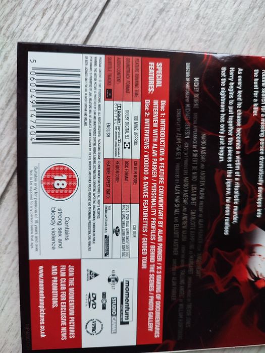 Dvd video angel heart