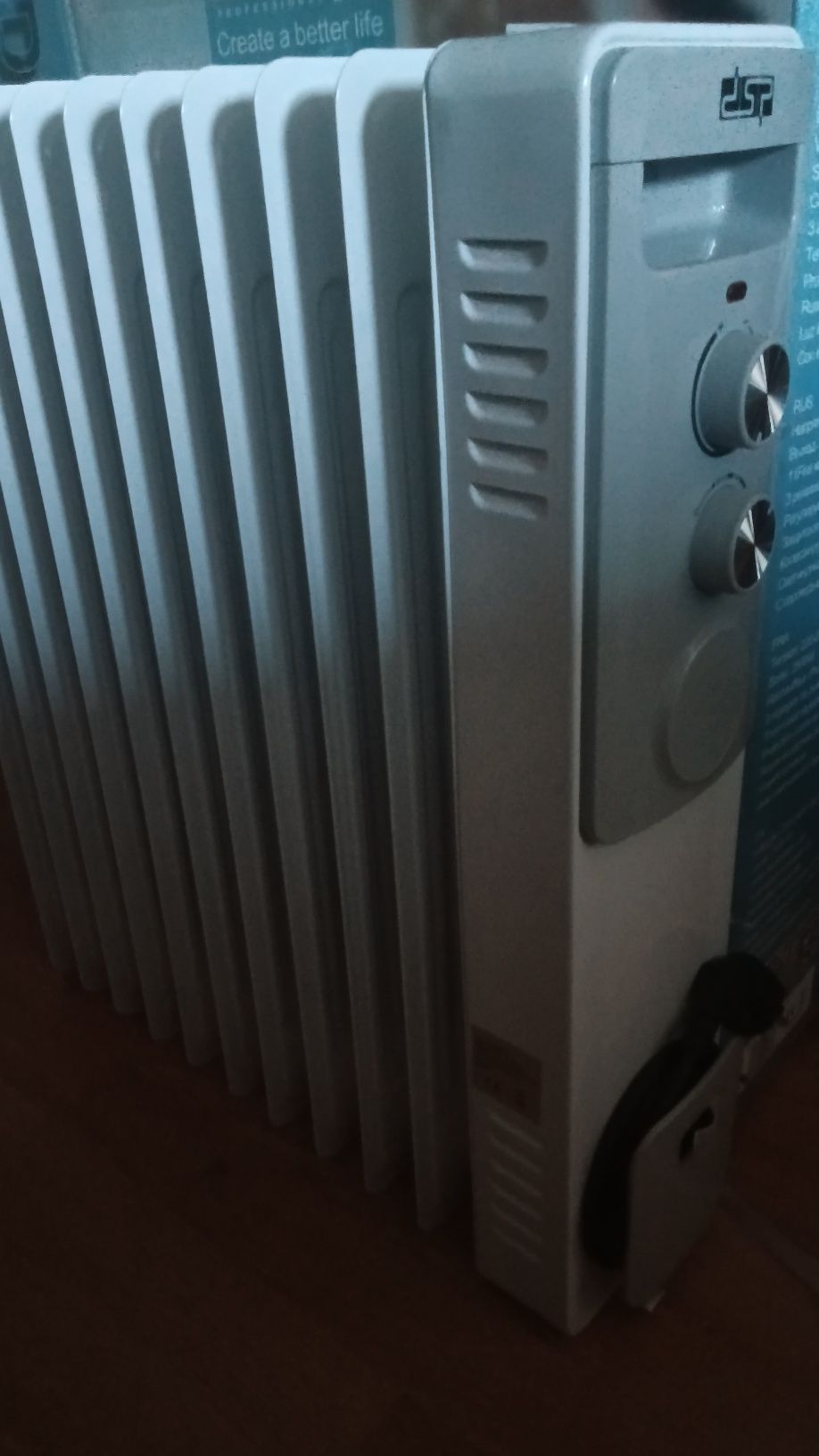 Обогреватель кононвектор  маслянный новый  dsp-kd-3022