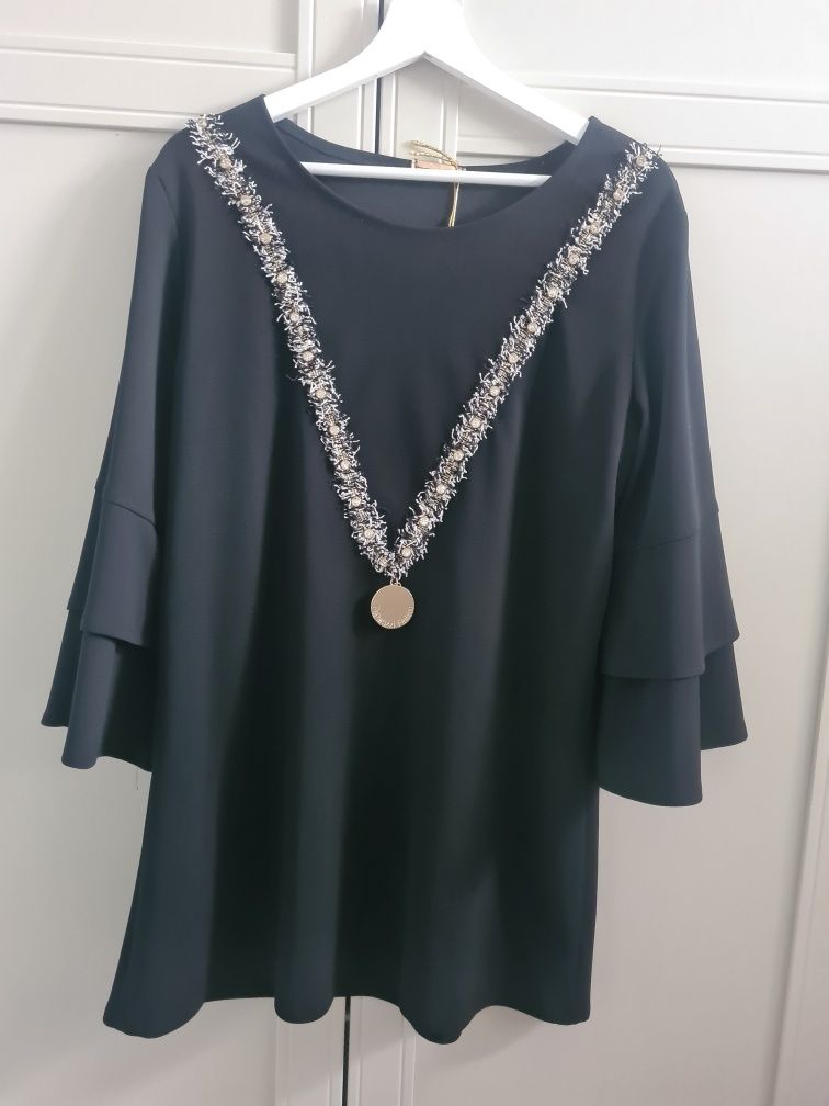 Sukienka wieczorowa czarna (pinko,ralph,emporio,asos,zara)