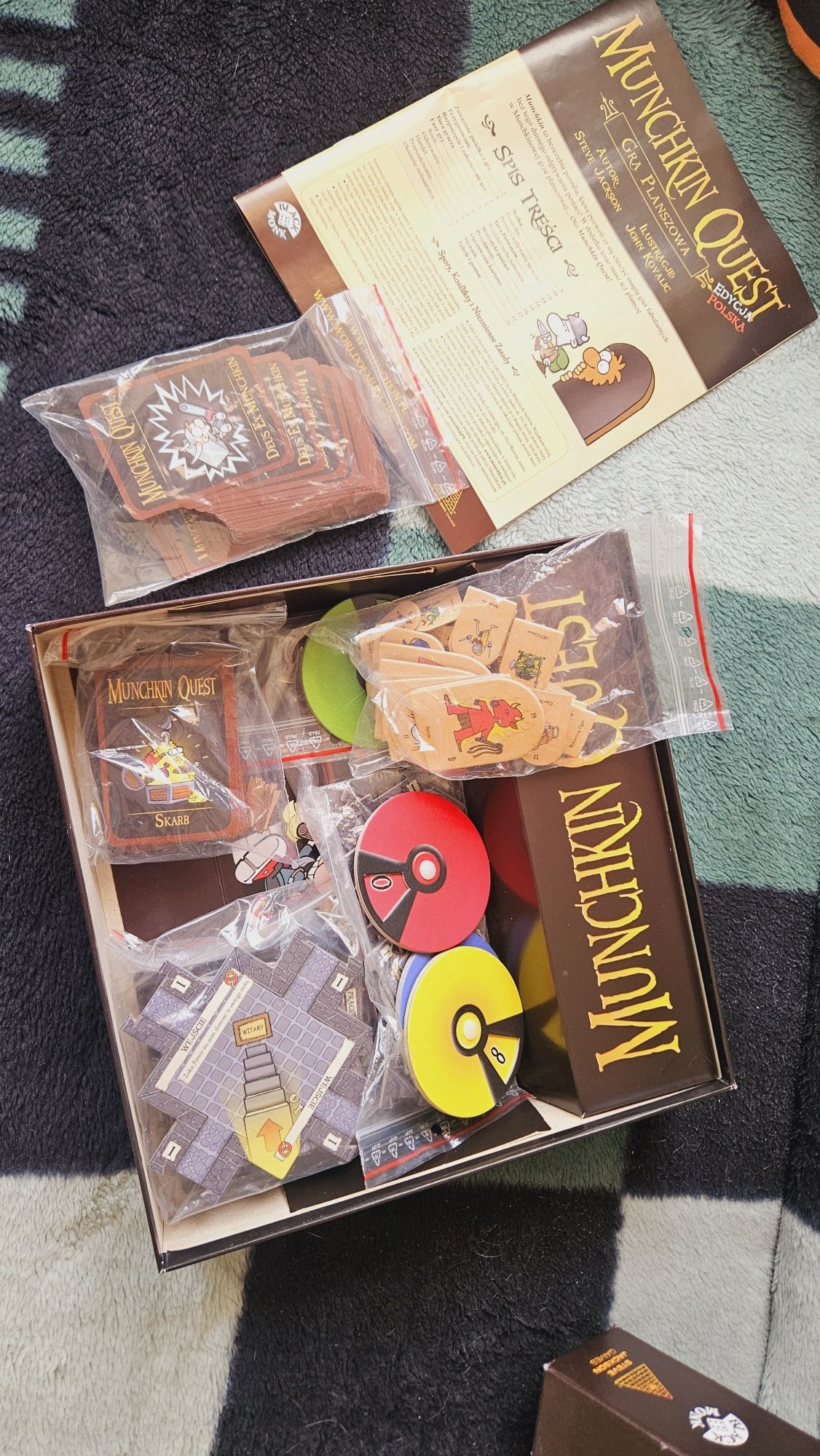 Munchkin Quest gra planszowa