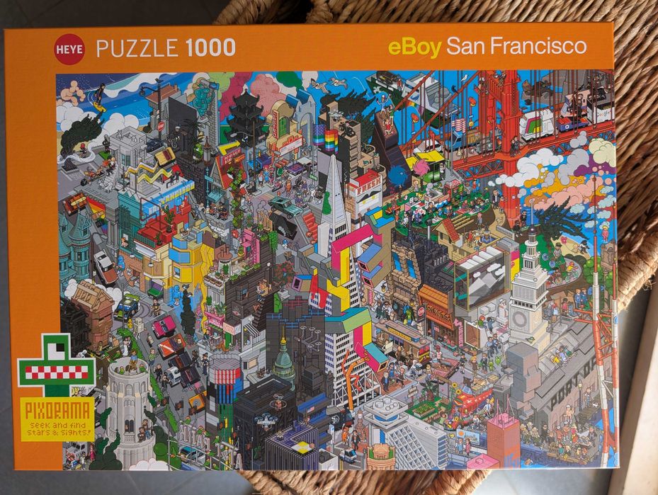 Puzzles HEYE/Pixorama eBoy 1000 peças
