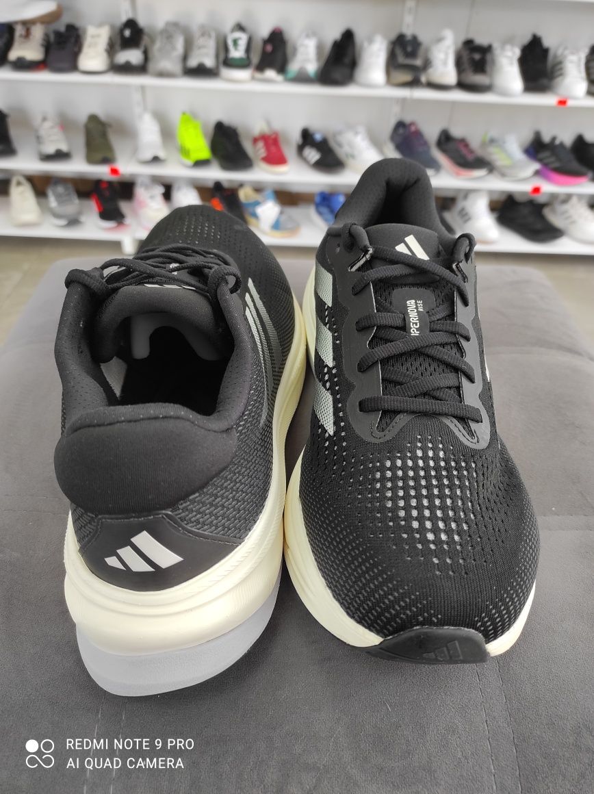 ОРИГІНАЛ 100% Кросівки Adidas Supernova Rise Wide Shoes Black 44 2/3
