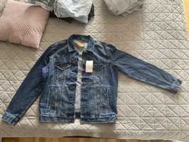 Чоловіча джинсова куртка Zara L 42 розмір НОВА