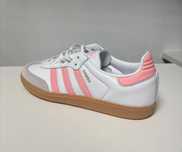 Adidas samba białe różowe sneakers adidas skorzane NOWE 36-40