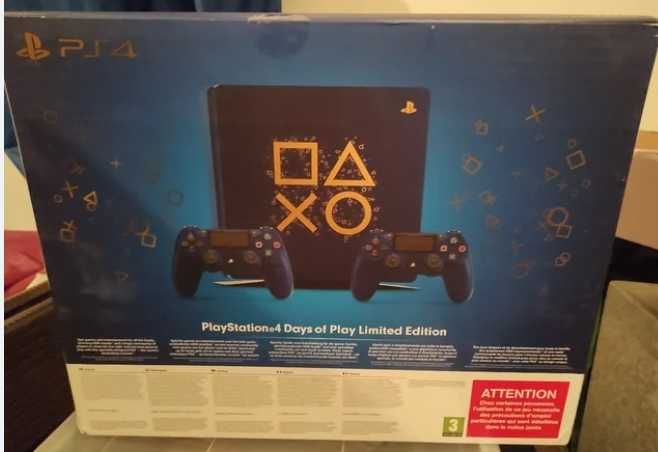 PS4  Days of Play Edition consola 500Gb (NOVO SELADO)