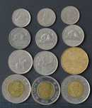 Canada lote com 12 moedas - olx X10159