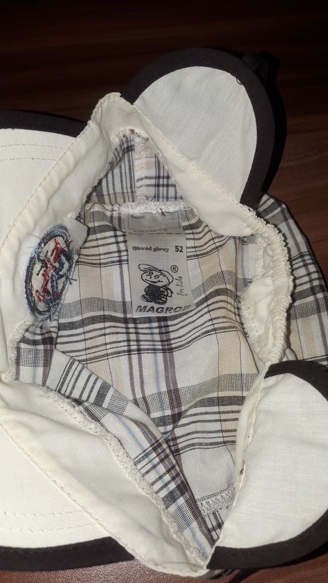 Czapka, czapeczka letnia z daszkiem roz. 92/98